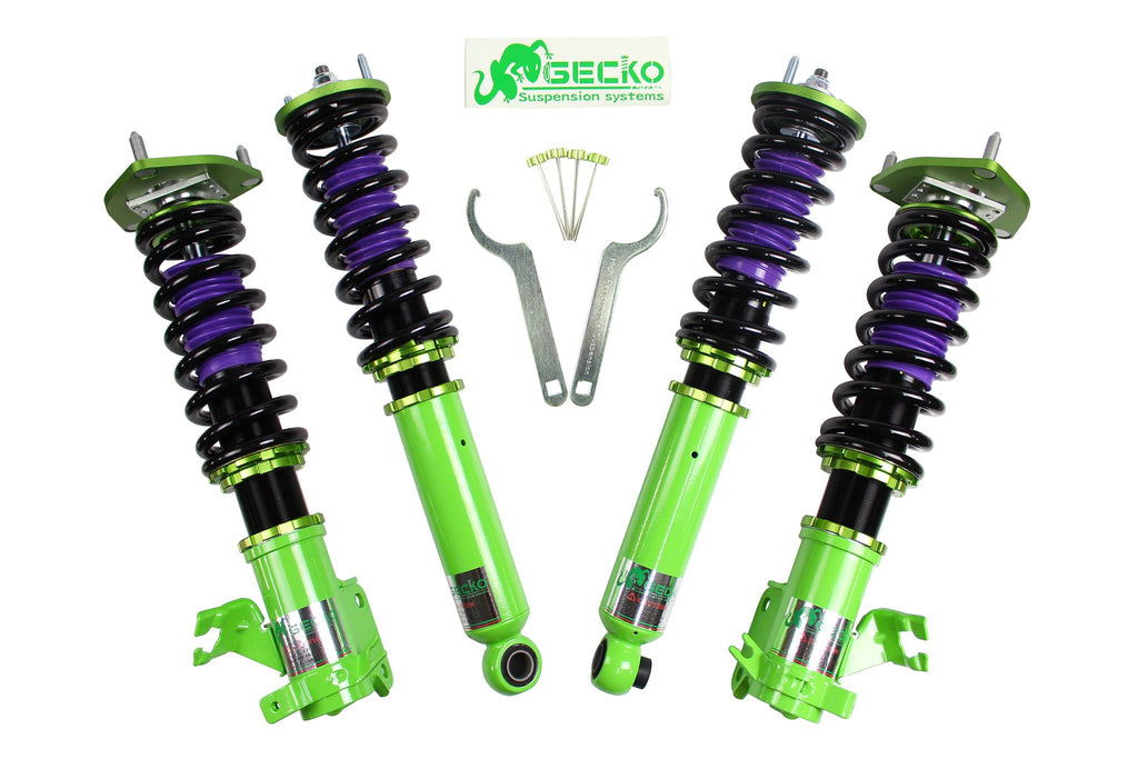 KINASHI CYCLE ゴルフ　3点セット GECKO RACING G-RACING Coilover for 88~94 NISSAN Maxima