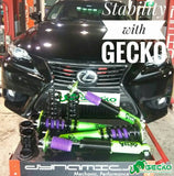 GECKO RACING G-STREET Coilover for 14~UP LEXUS IS 250 / IS 350 / IS 300h (F:Fork or Eyelet) "GSE30,GSE31, AVE30"